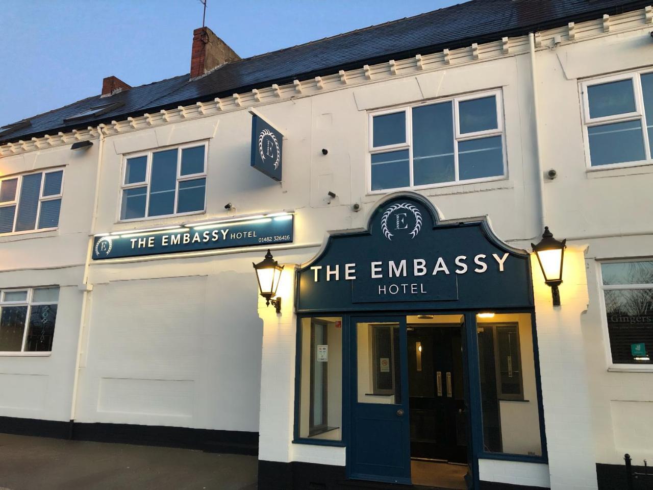 The Embassy Hotel Kingston upon Hull Exterior foto
